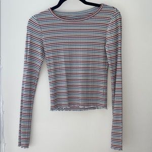 Striped Long Sleeved Top